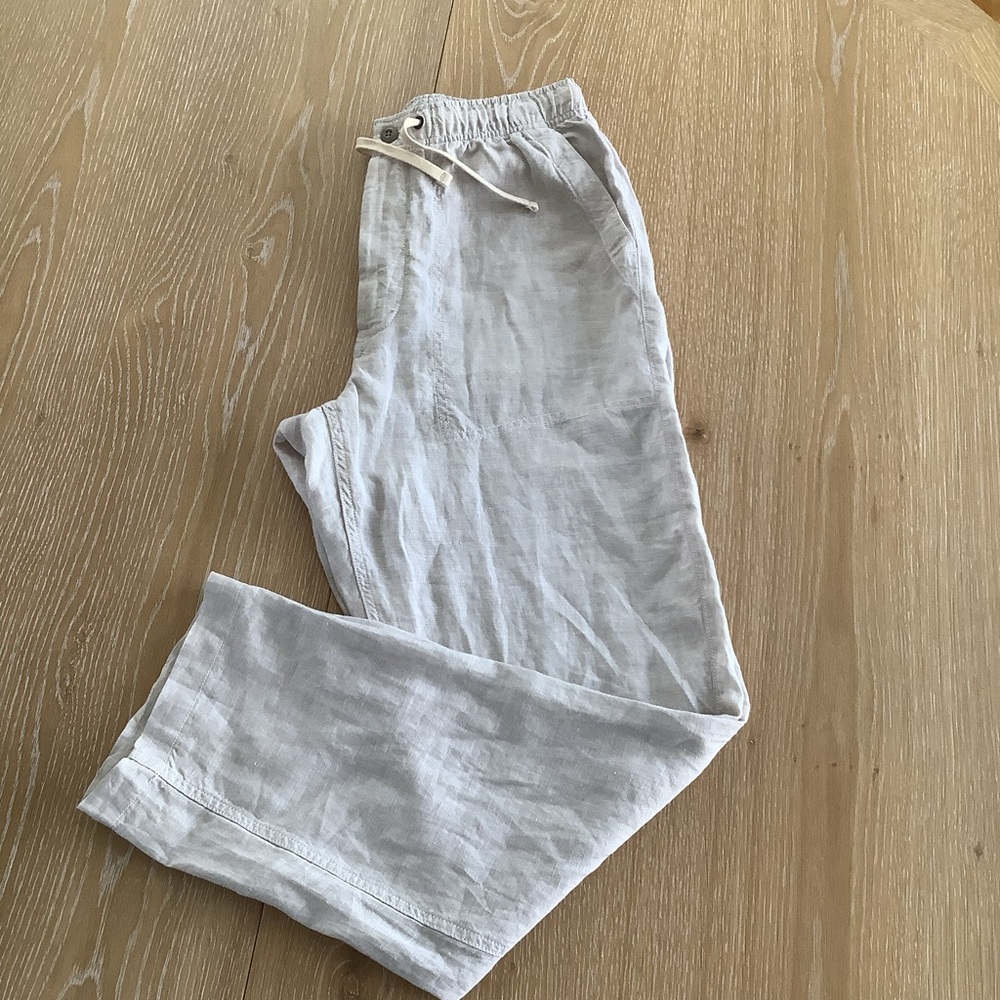 J. Crew Men's Beach Pant in Linen Medium - Picture 2 of 11